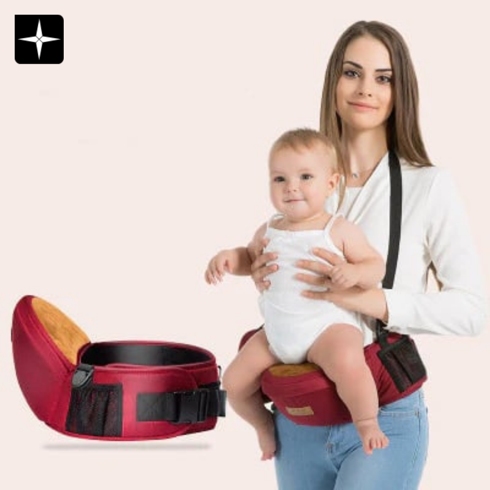 BabyCarrier™ | Ergonominen kantolaukku, jossa on tuki lapselle (3–36 kuukautta)