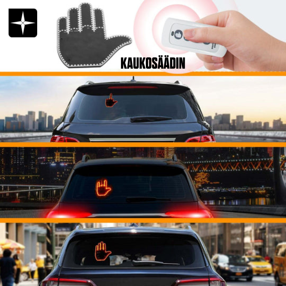 RoadRage™ | LED-kädenohjaus autonvalo kauko-ohjaimella