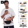 BabyCarrier™ | Ergonominen kantolaukku, jossa on tuki lapselle (3–36 kuukautta)