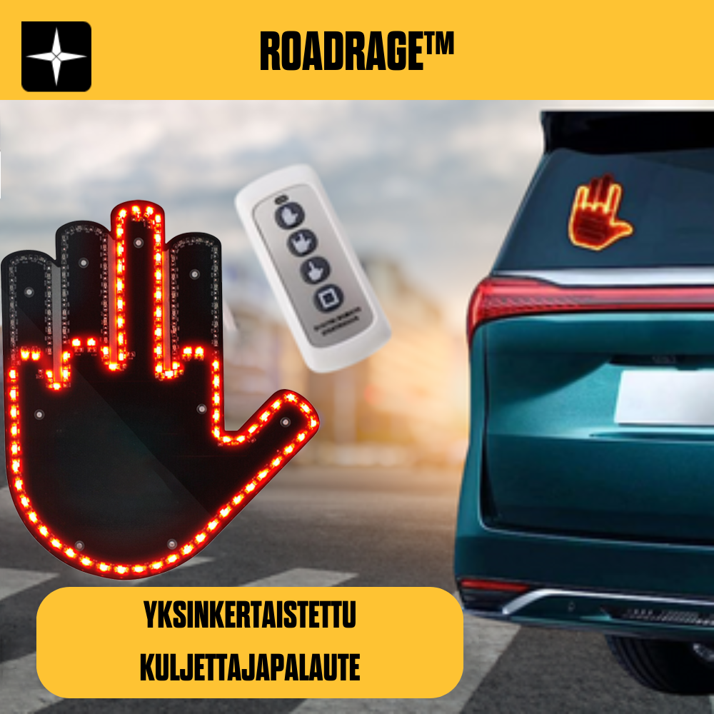 RoadRage™ | LED-kädenohjaus autonvalo kauko-ohjaimella