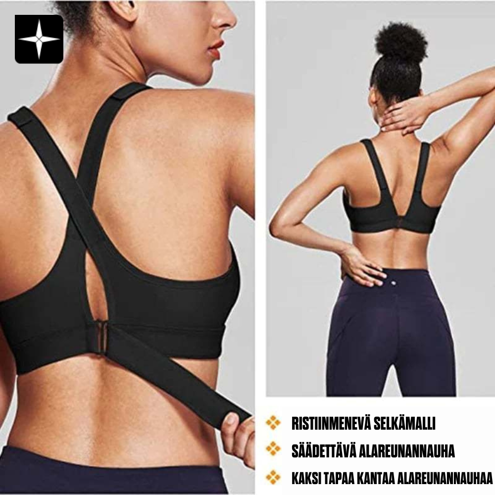 FlexFit Sports Bra™ | Pysy kuivana ja viileänä käyttämällä kosteutta siirtävää urheiluliiviä